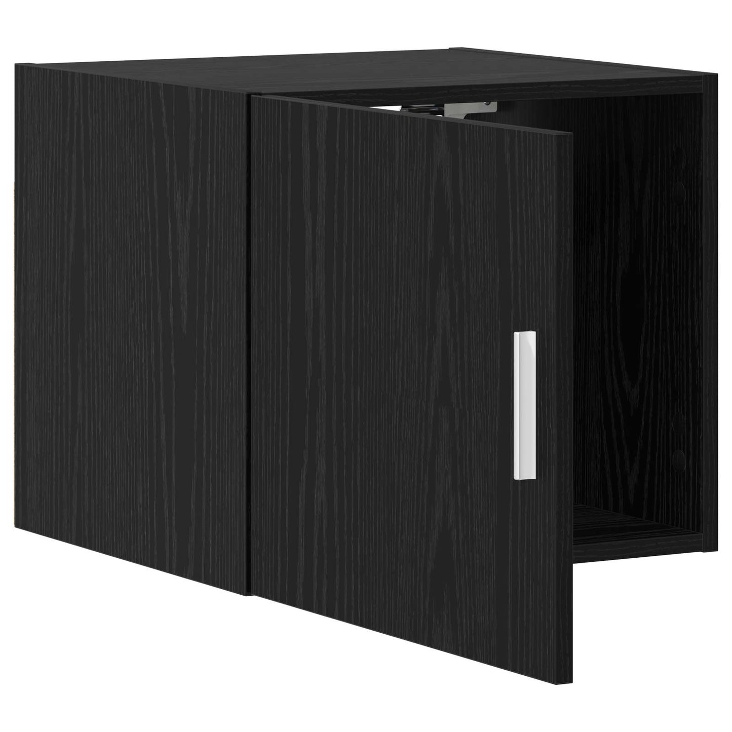 Wandkast Zwart eiken 45 x 42,5 x 40 cm Bewerkt hout