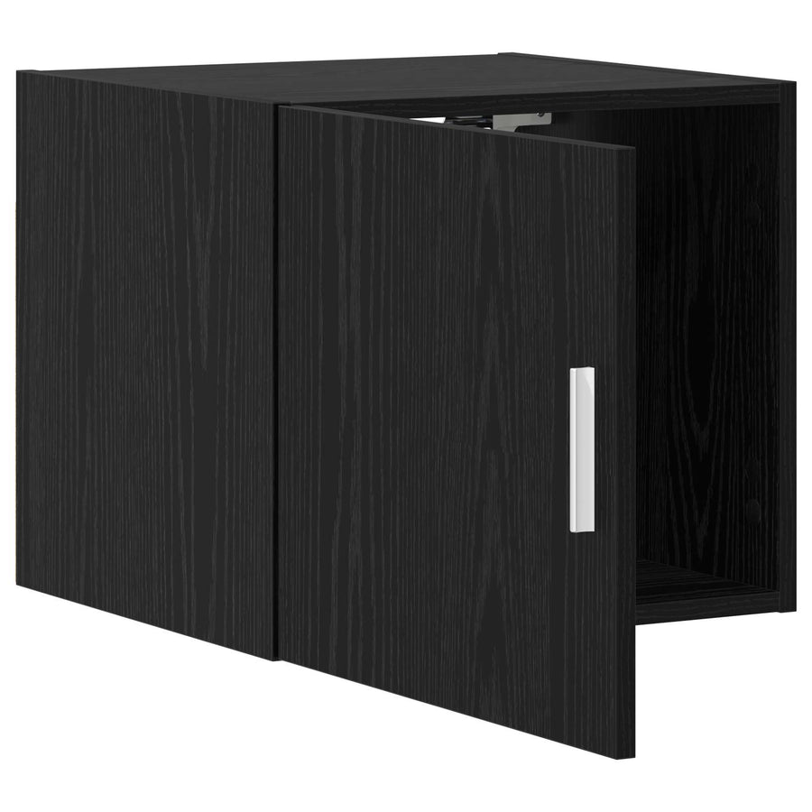 Wandkast Zwart eiken 45 x 42,5 x 40 cm Bewerkt hout