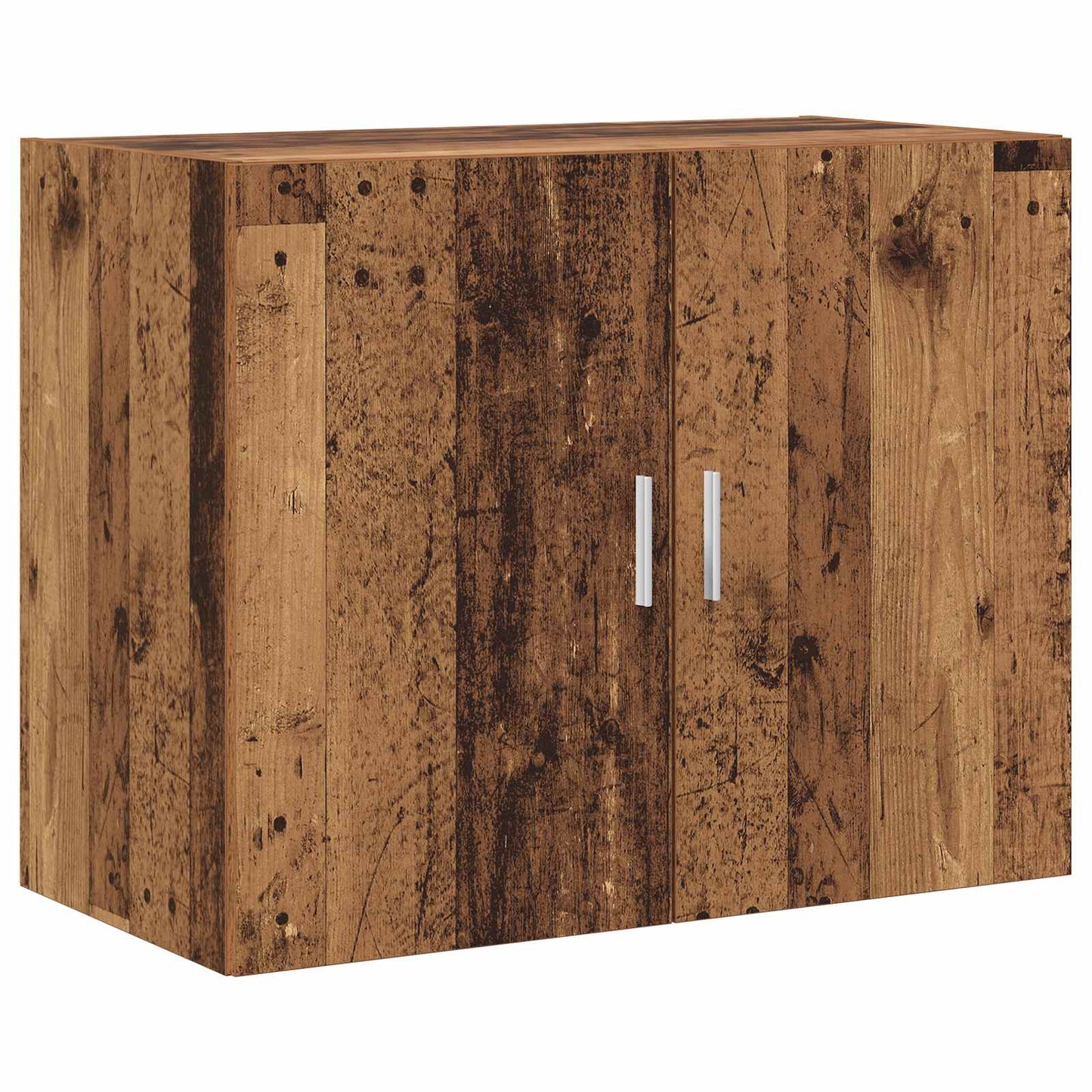 Wandkast Oud hout 80 x 42,5 x 64 cm Bewerkt hout
