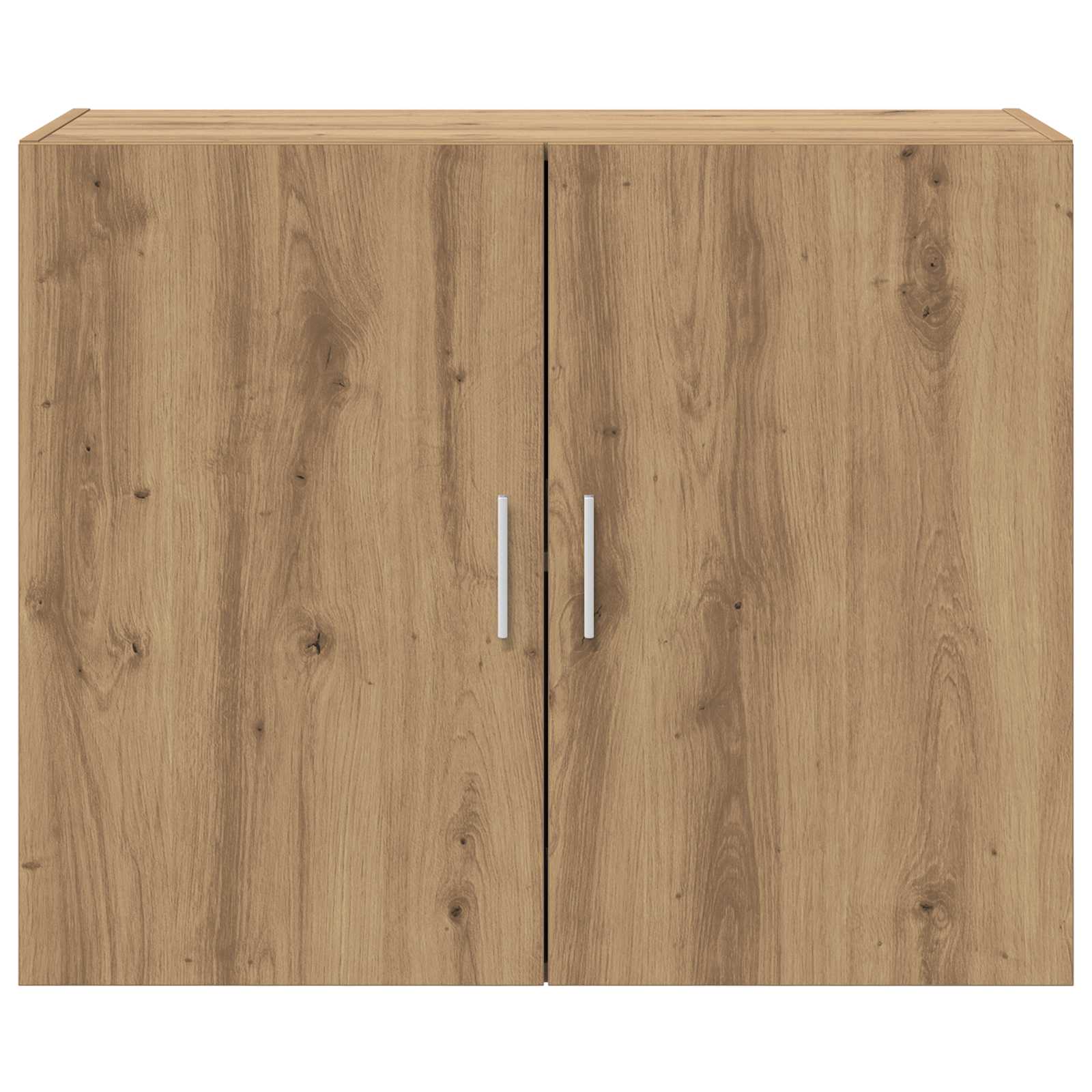 Wandkast Artisanaal eiken 80 x 42,5 x 64 cm Bewerkt hout