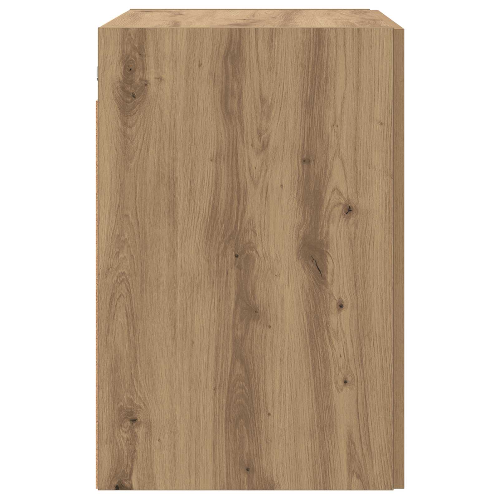 Wandkast Artisanaal eiken 80 x 42,5 x 64 cm Bewerkt hout