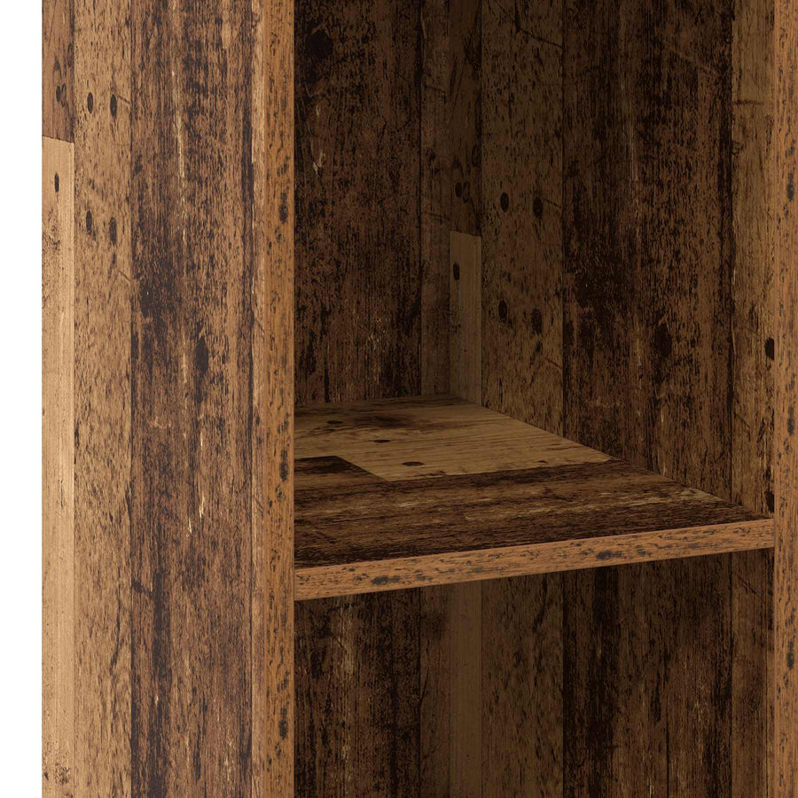Dressoir Oud hout 30 x 41 x 93 cm Bewerkt hout