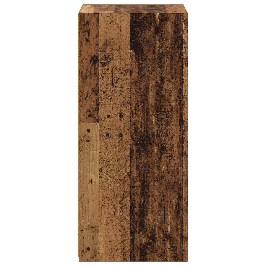 Dressoir Oud hout 30 x 41 x 93 cm Bewerkt hout