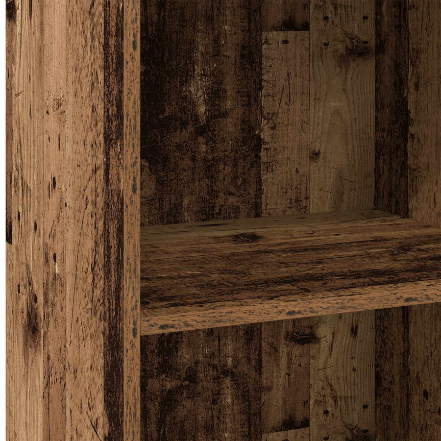 Dressoir Oud hout 40 x 41 x 93 cm Bewerkt hout