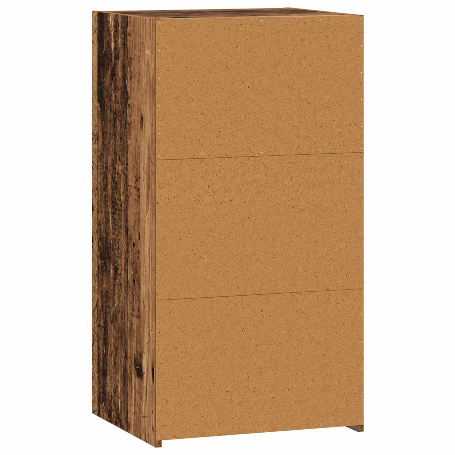 Dressoir Oud hout 50 x 41 x 93 cm Bewerkt hout
