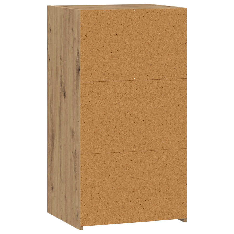 Dressoir Artisanaal eiken 50 x 41 x 93 cm Bewerkt hout