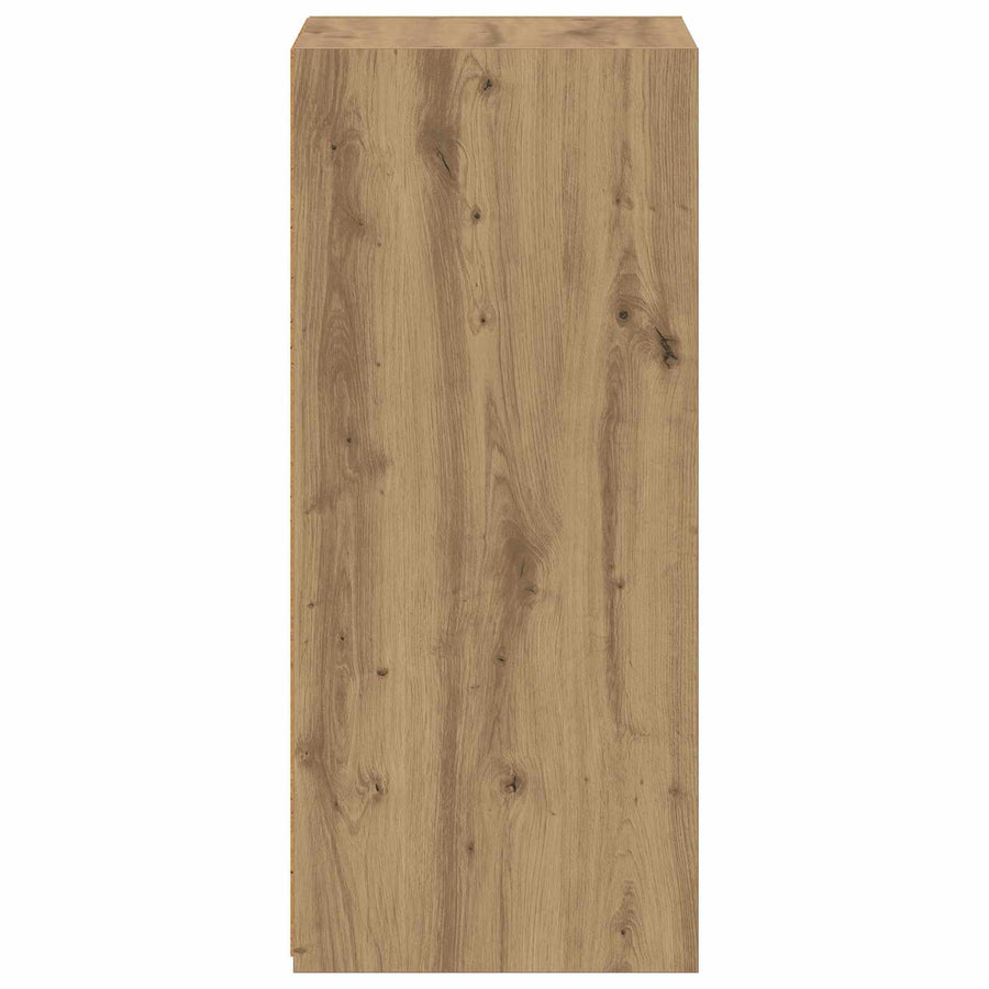 Dressoir Artisanaal eiken 50 x 41 x 93 cm Bewerkt hout