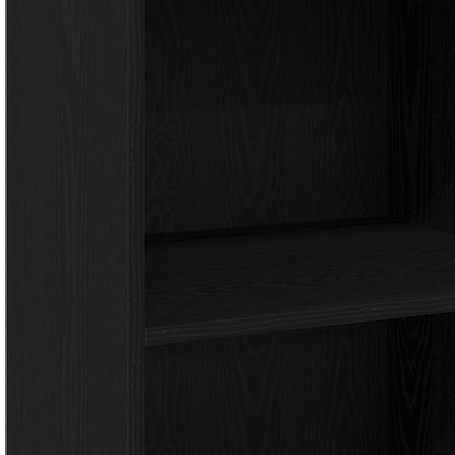 Dressoir Zwart eiken 50 x 41 x 93 cm Bewerkt hout