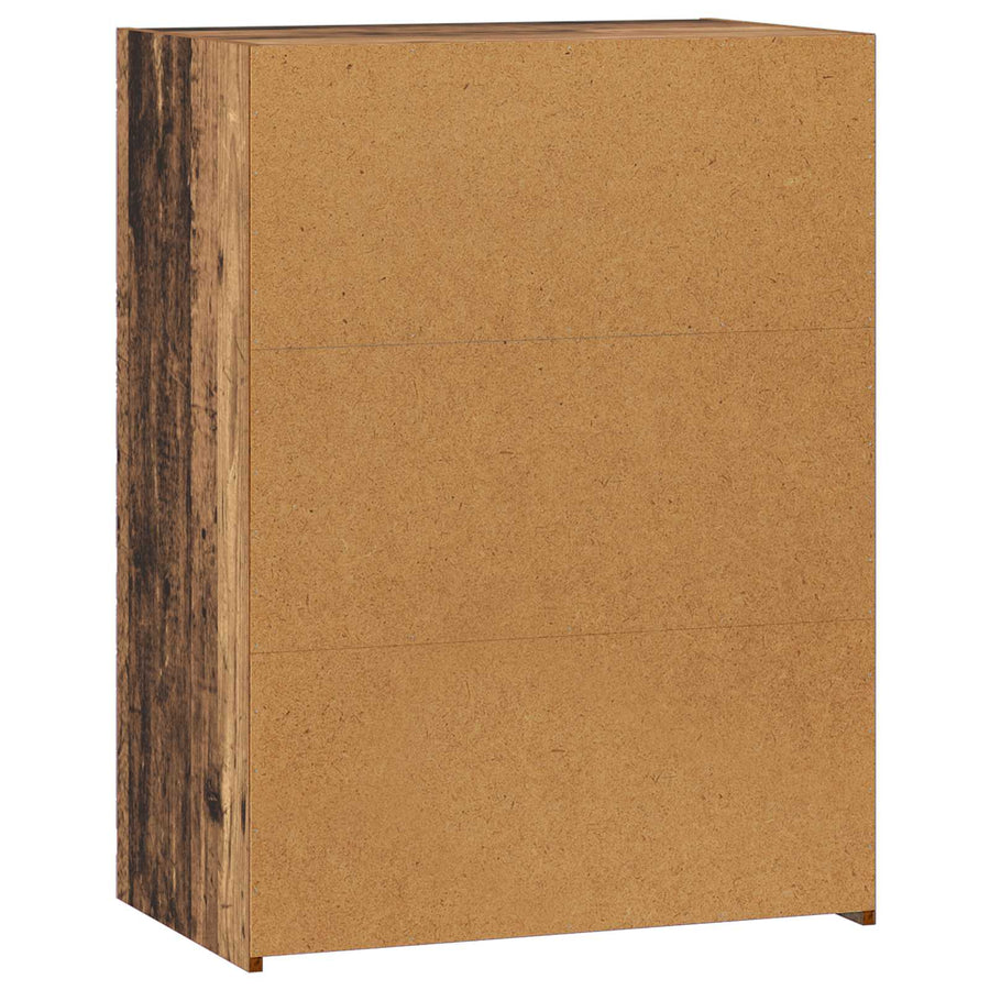 Dressoir Oud hout 70 x 41 x 93 cm Bewerkt hout