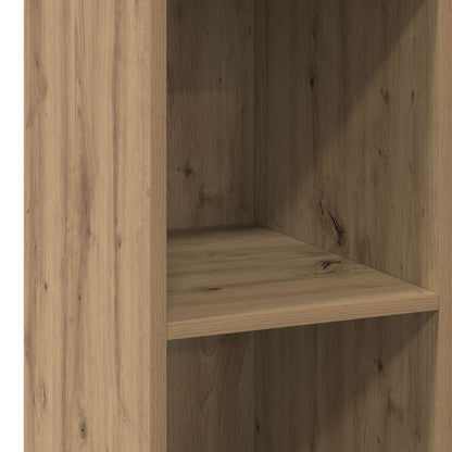 Hoge kast Artisanaal eiken 30 x 41 x 124 cm Bewerkt hout