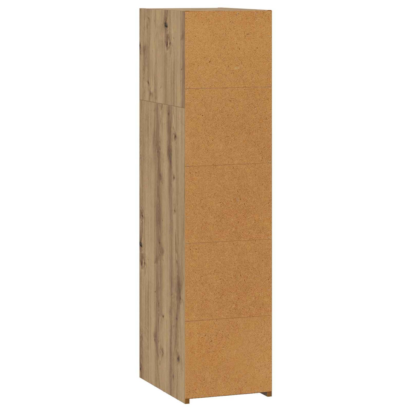 Hoge kast Artisanaal eiken 30 x 41 x 124 cm Bewerkt hout