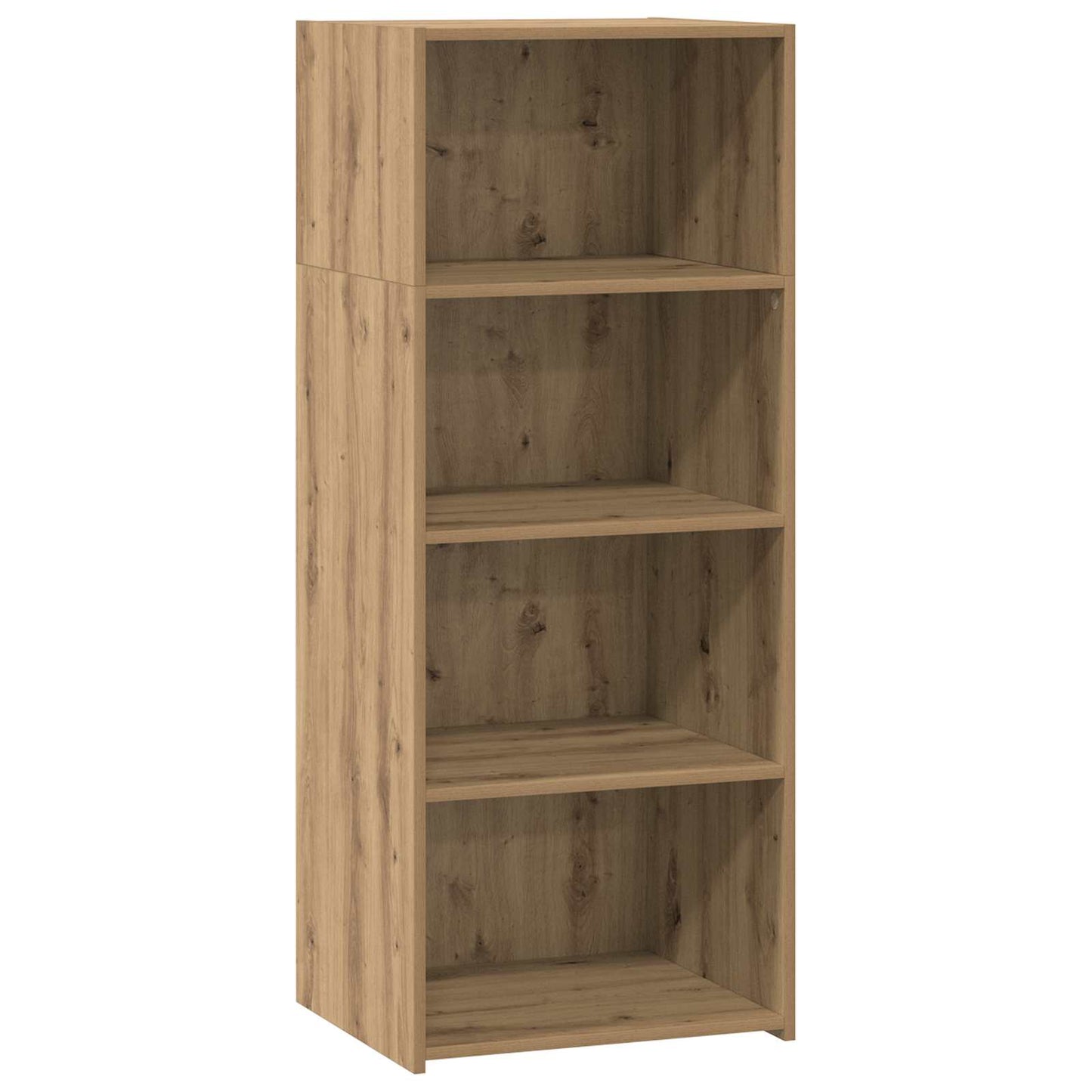Hoge kast Artisanaal eiken 50 x 41 x 124 cm Bewerkt hout