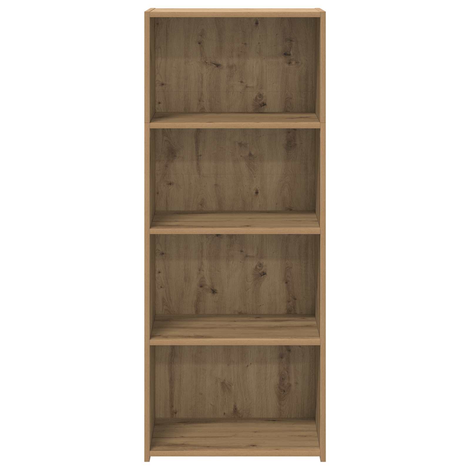 Hoge kast Artisanaal eiken 50 x 41 x 124 cm Bewerkt hout