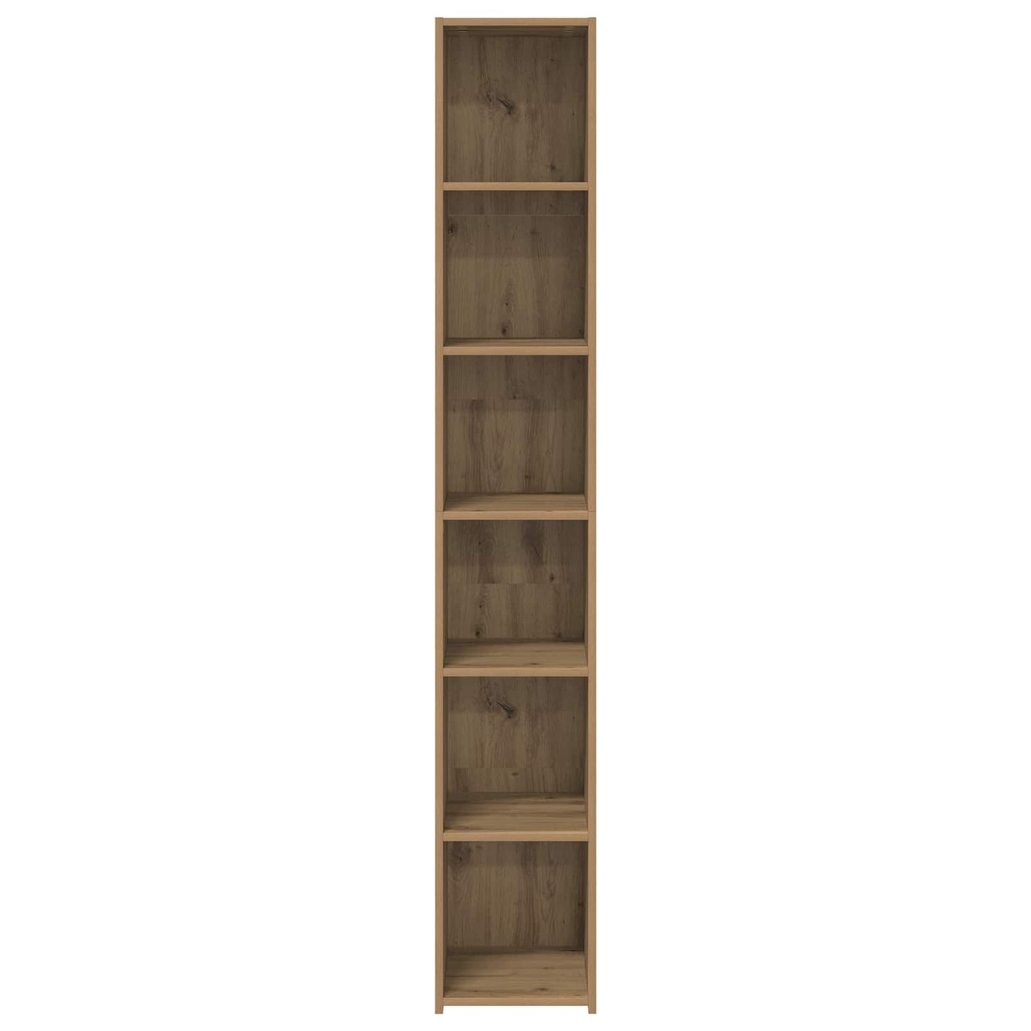 Hoge kast Artisanaal eiken 30 x 41 x 185 cm Bewerkt hout