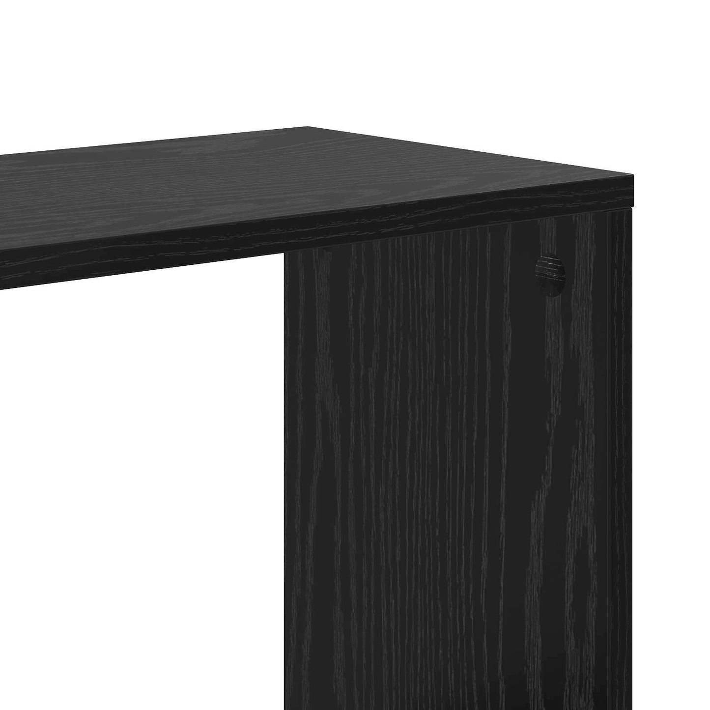 Boekenkast Zwart eiken 80,5 x 23,5 x 162,5 cm PB