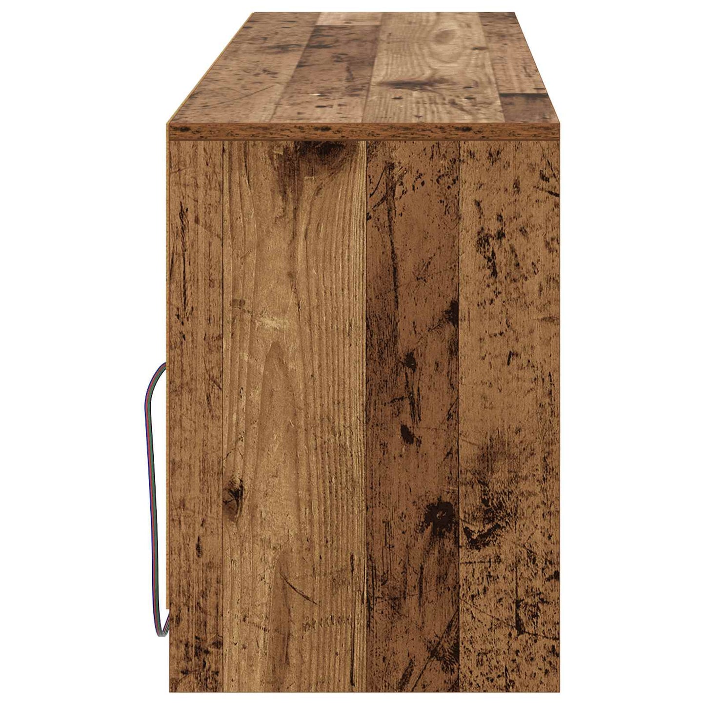 TV-kast 100 x 34 x 50 cm Oud hout Bewerkt hout