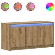 Tv-kast 100x34x50 cm bewerkt hout