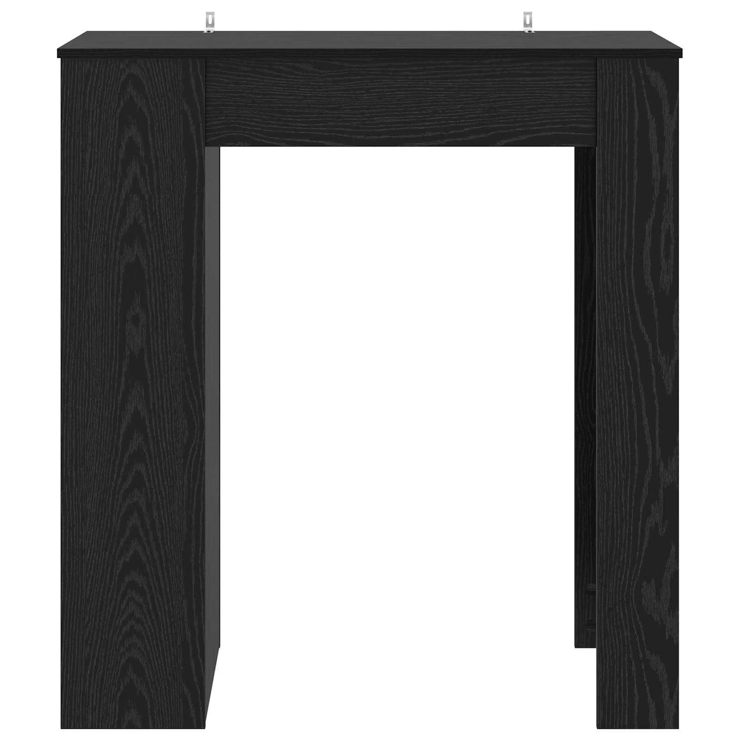 Bartafel 95 x 47 x 103,5 cm Bewerkt hout Zwart eiken