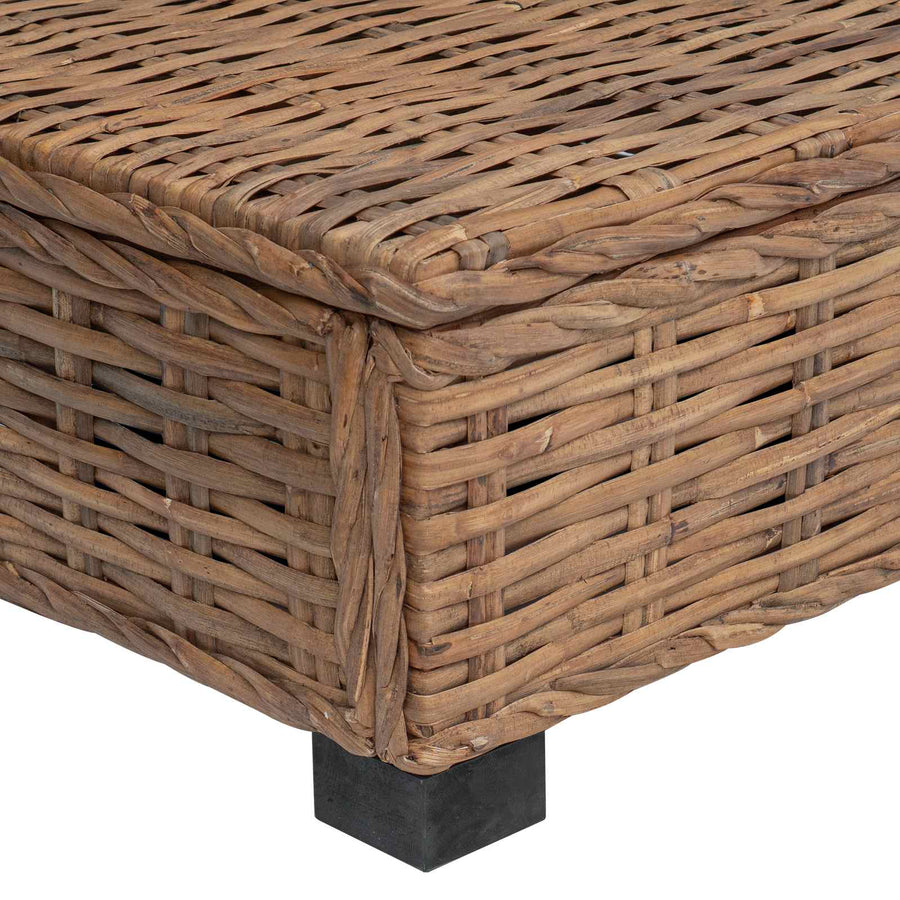 Salontafel GENDT Natuurlijk rattan Naturel 67 x 60 x 30 cm