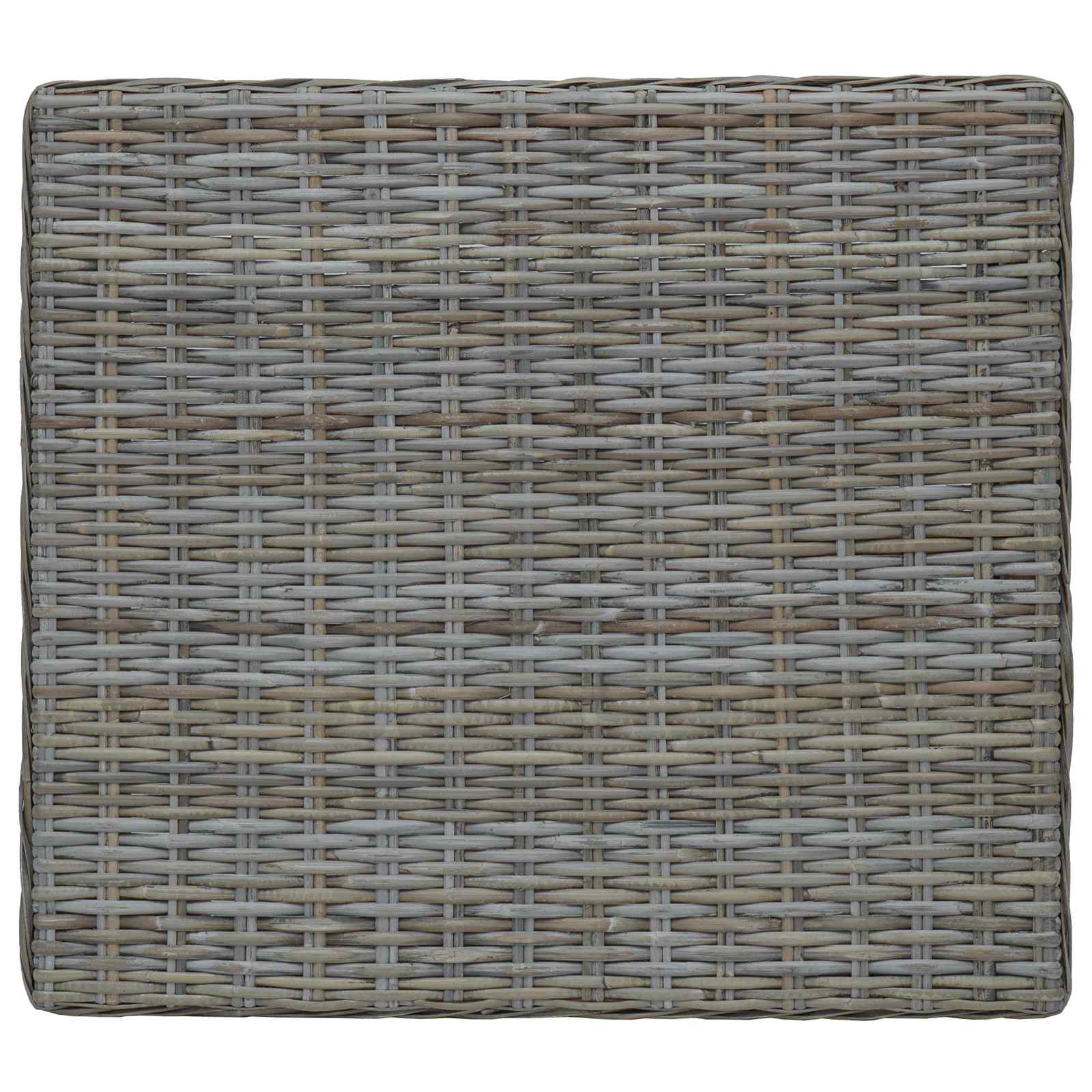 Salontafel GENDT Natuurlijk rattan Kubu grijs 67 x 60 x 30 cm