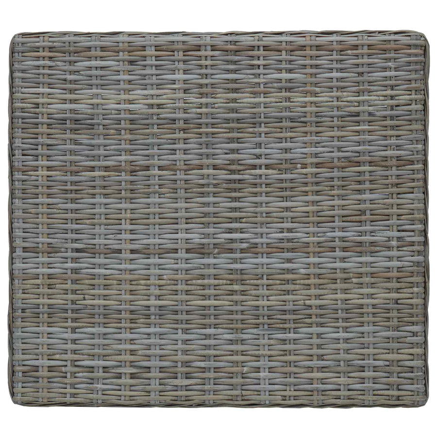 Salontafel GENDT Natuurlijk rattan Kubu grijs 67 x 60 x 30 cm
