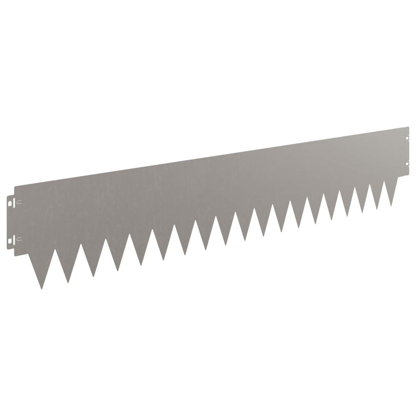 Tuinrand 30 pcs 103 x 20 cm metaal Roestig