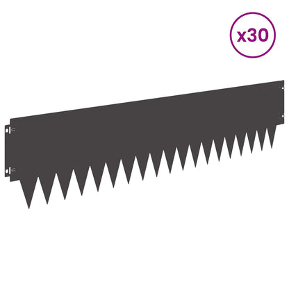 Tuinrand 30 pcs metaal