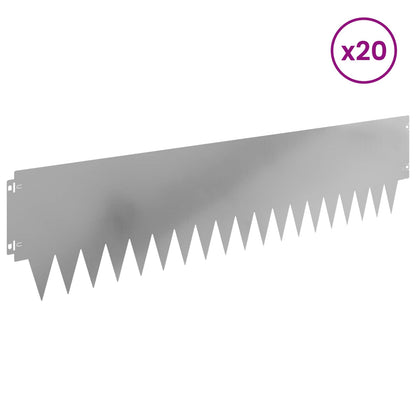 Tuinrand 20 pcs metaal