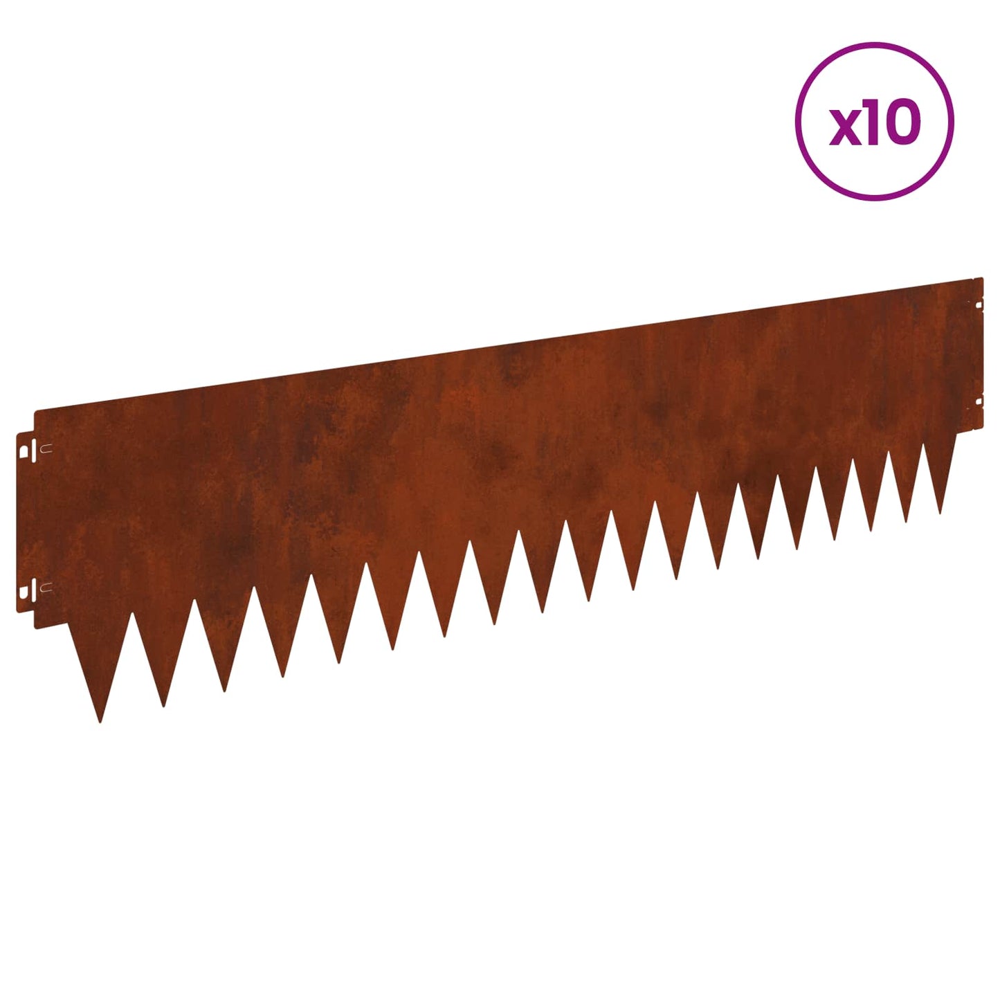 Tuinrand 10 pcs metaal