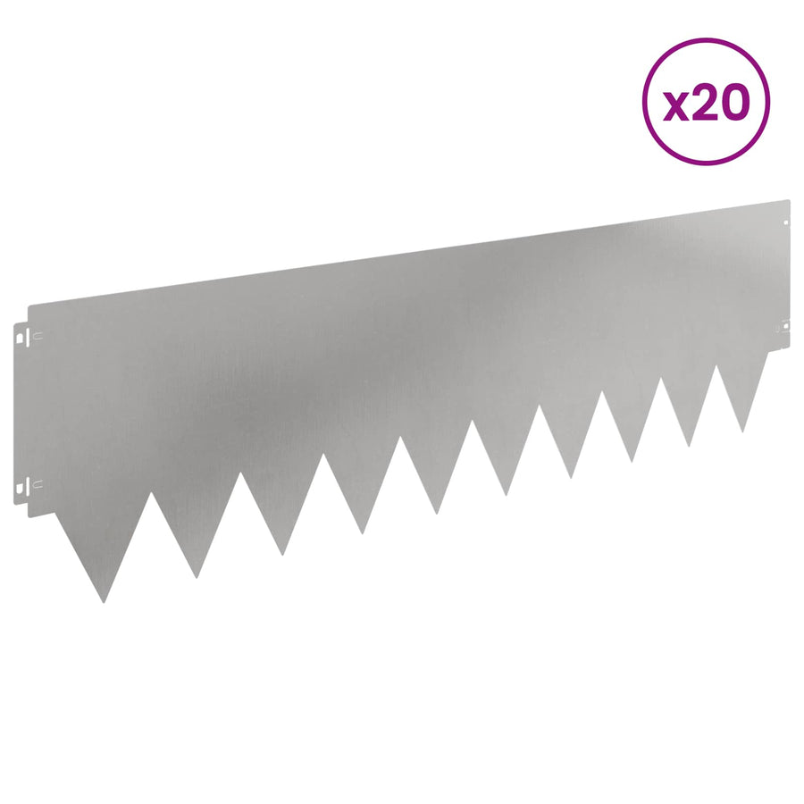 Tuinrand 20 pcs metaal