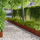 Tuinrand metaal bruin 10 stuks
