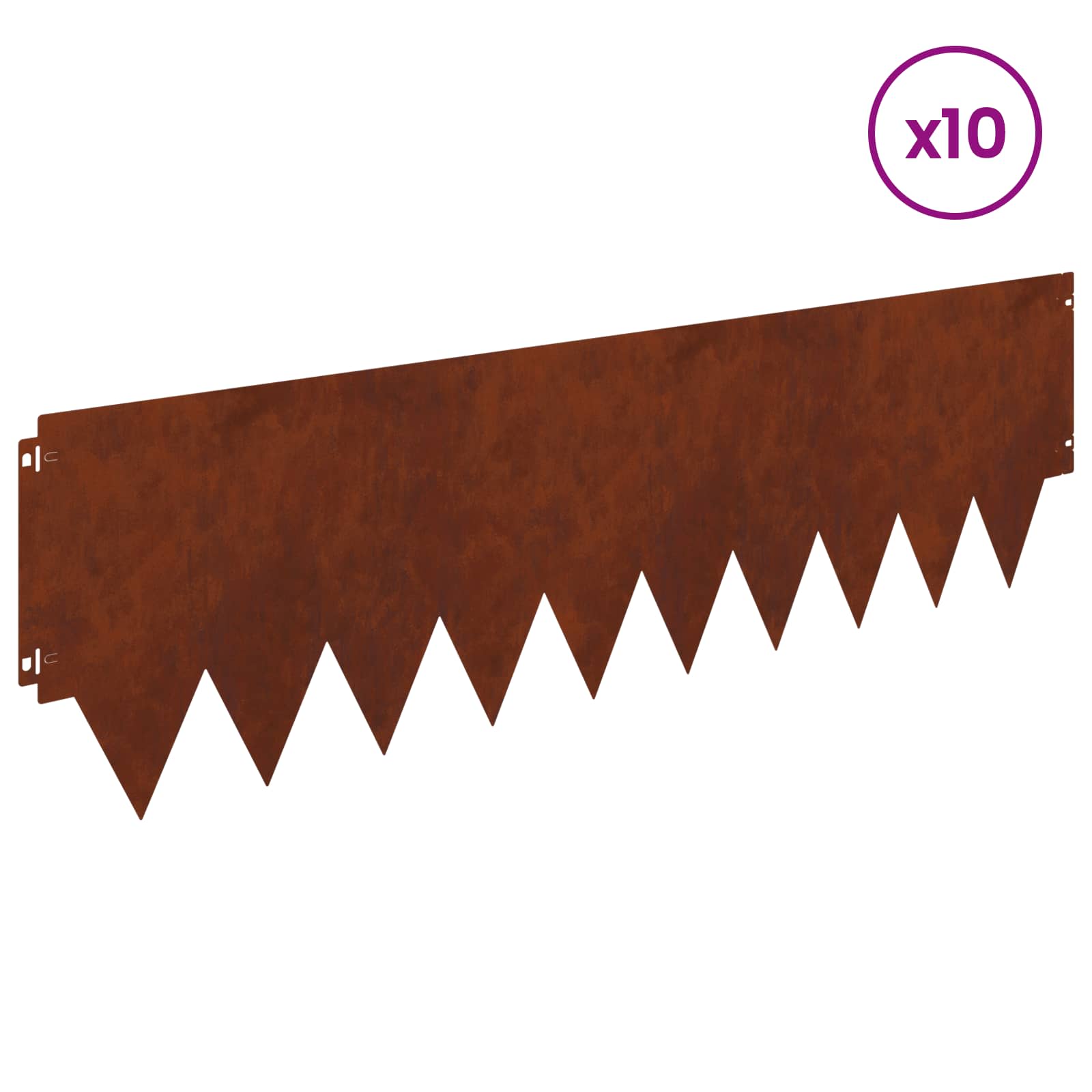 Tuinrand 10 pcs metaal