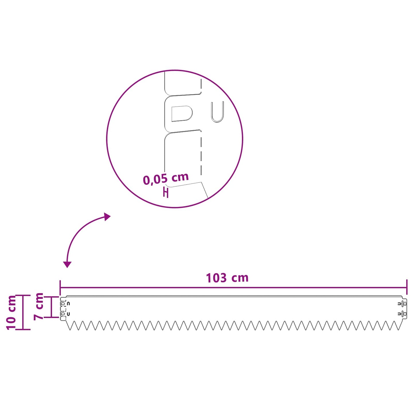 Gazonrand 10 pcs 103 x 10 cm Staal Olijfgroen
