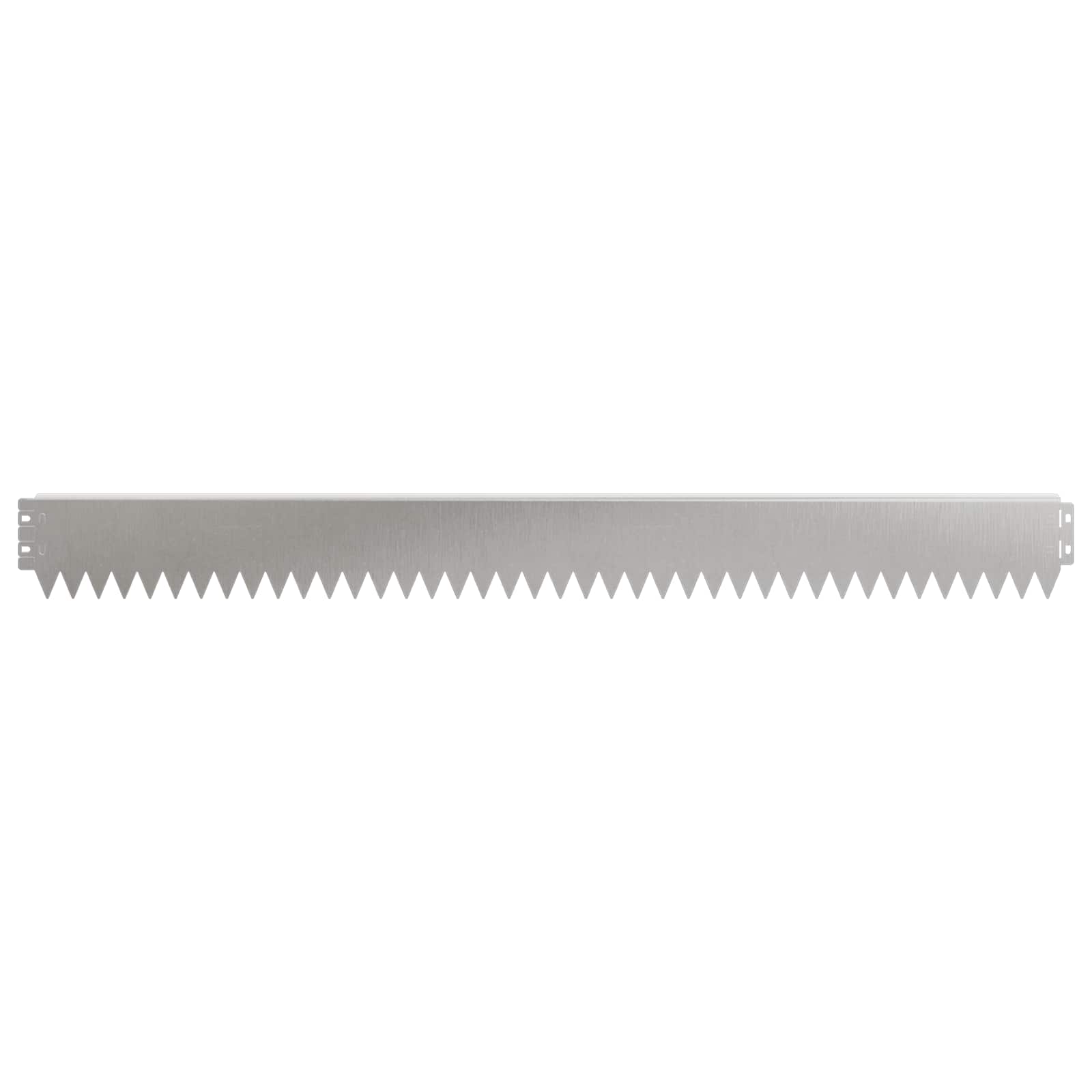 Gazonrand 10 pcs 103 x 10 cm Staal Zilverkleurig