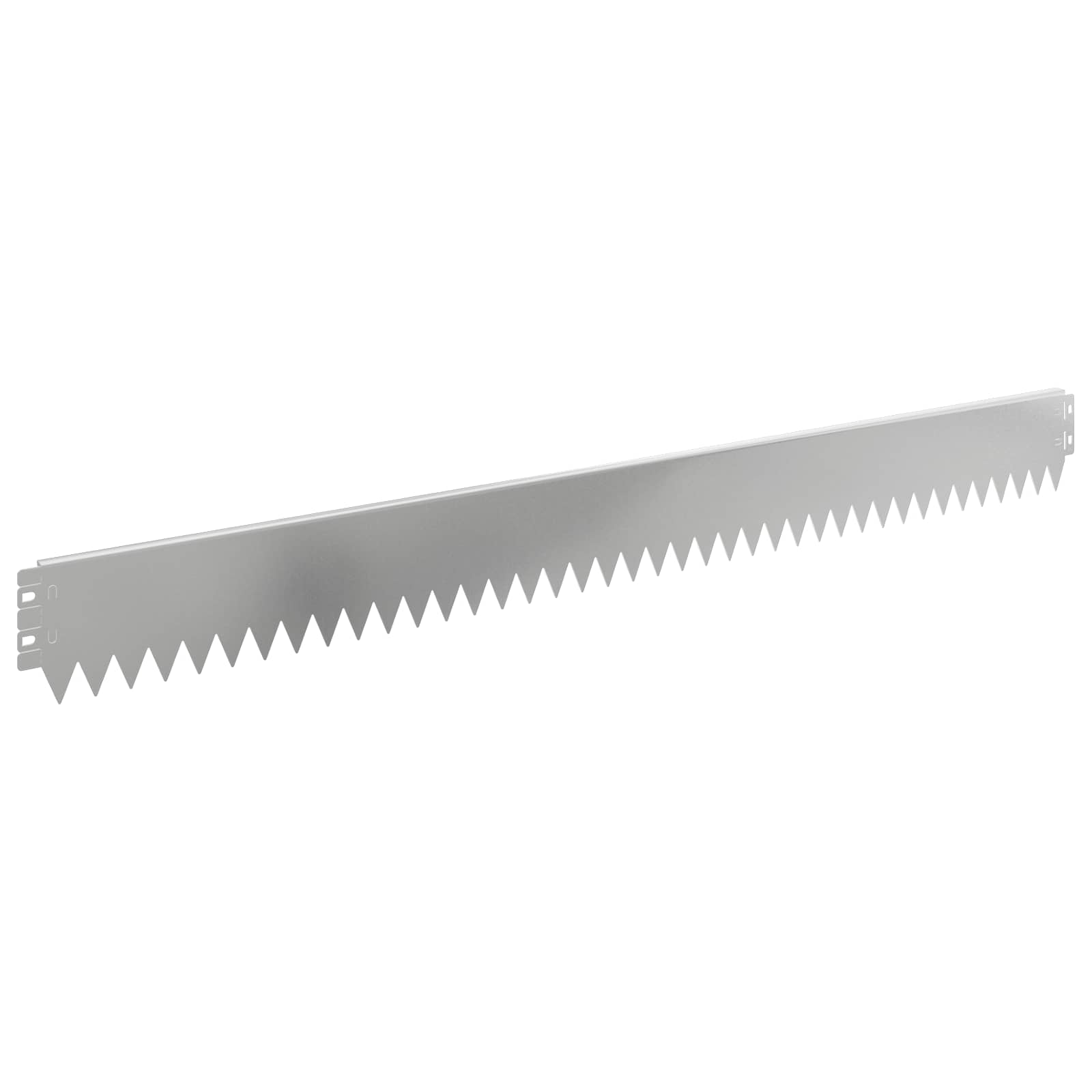 Gazonrand 30 pcs 103 x 10 cm Staal Zilverkleurig