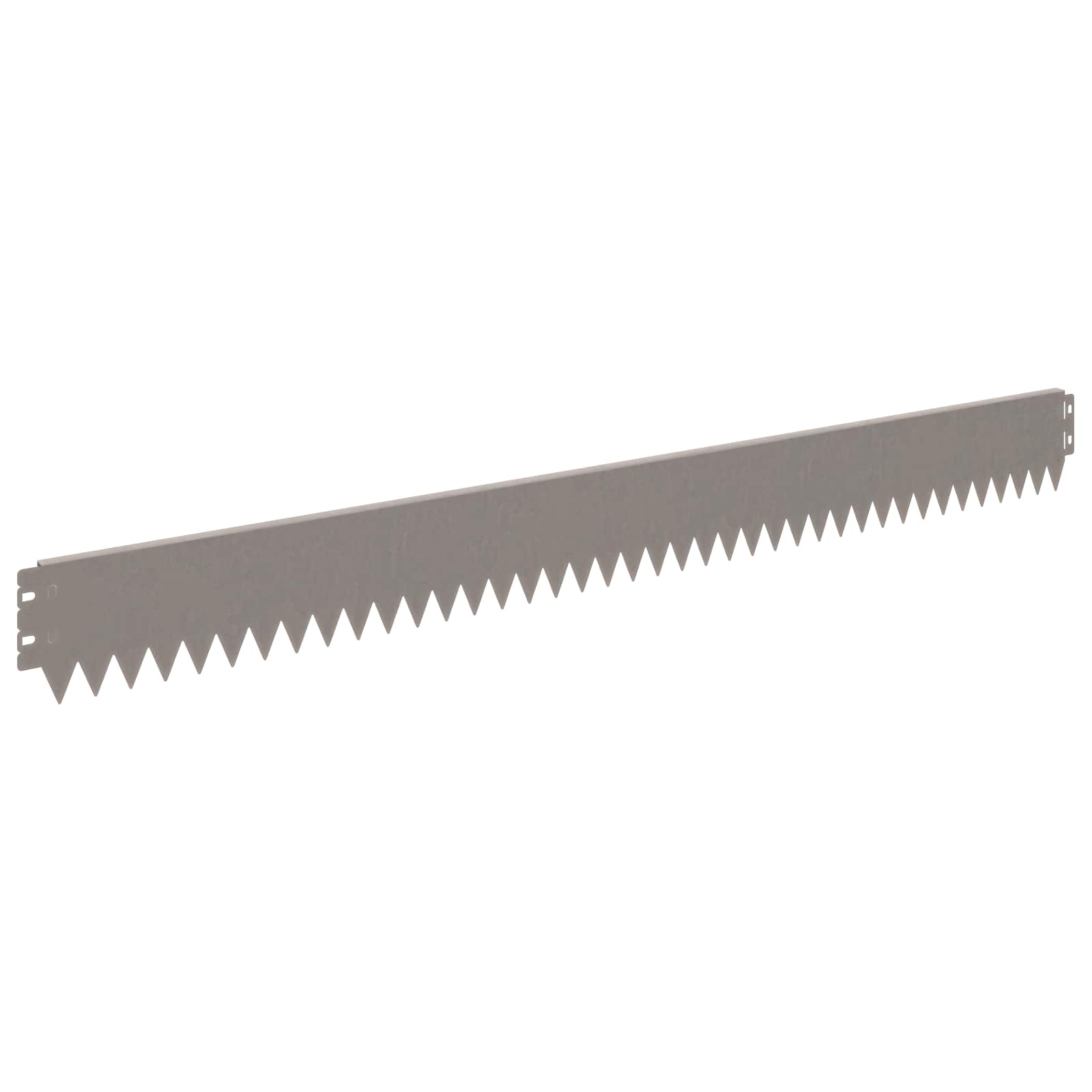 Gazonrand 20 pcs 103 x 10 cm Staal Roestig
