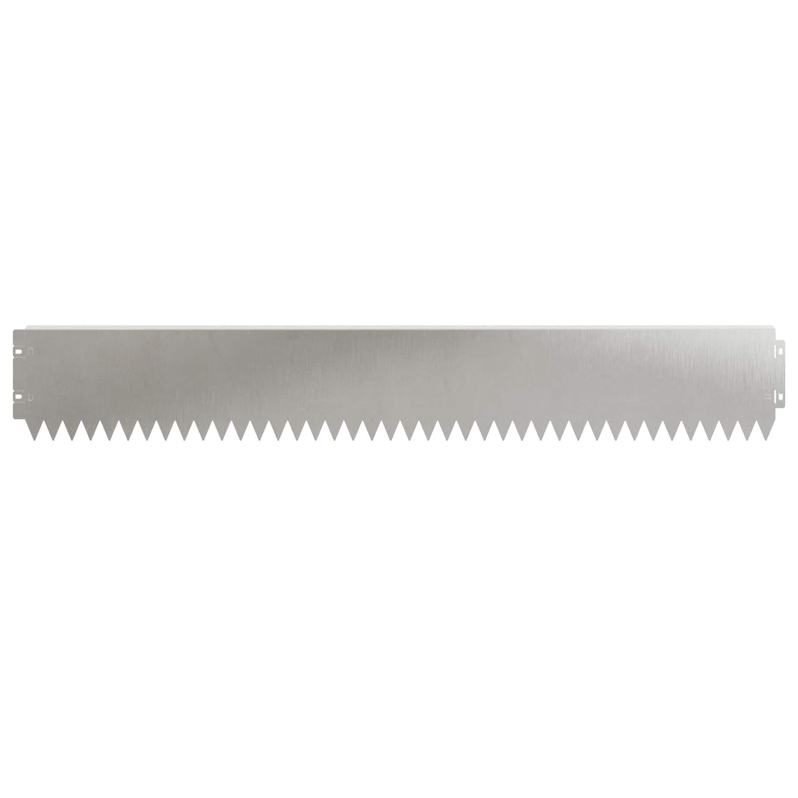 Gazonrand 10 pcs 103 x 15 cm Staal Zilverkleurig