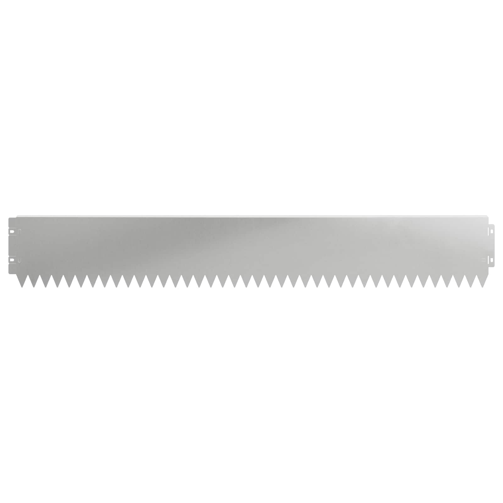 Gazonrand 30 pcs 103 x 15 cm Staal Zilverkleurig