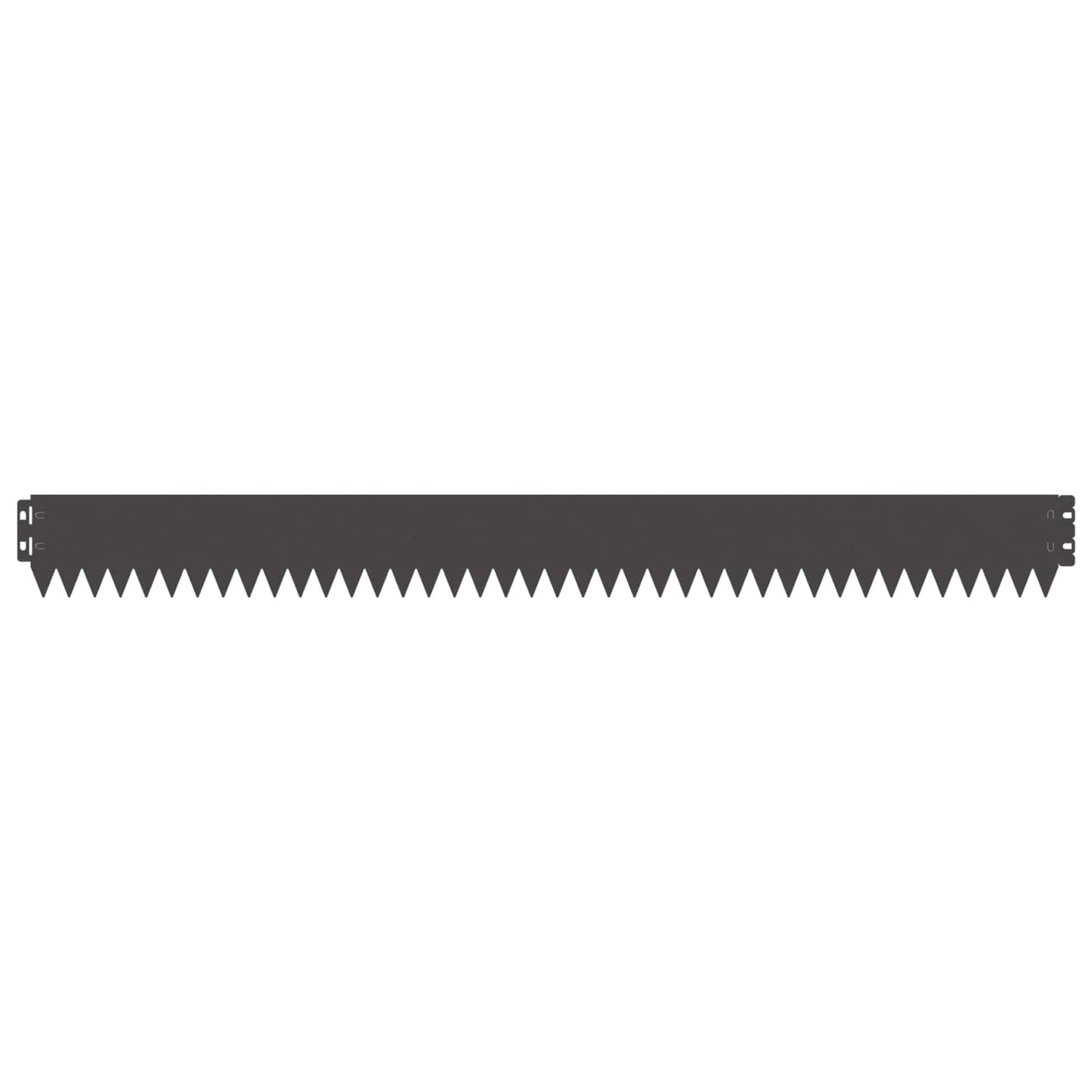 Gazonrand 10 pcs 103 x 10 cm Staal Zwart