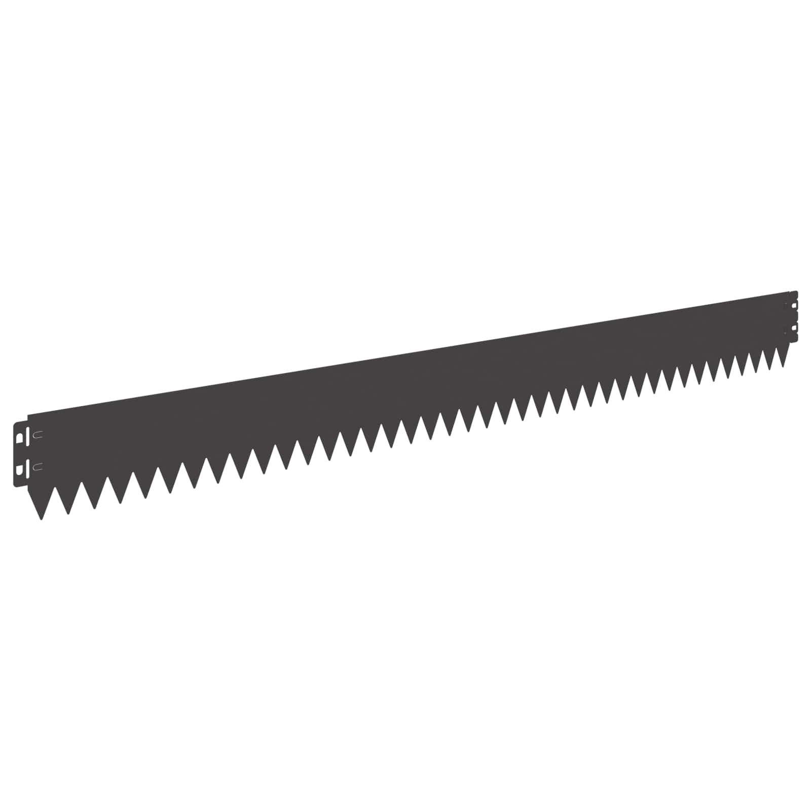 Gazonrand 50 pcs 103 x 10 cm Staal Zwart