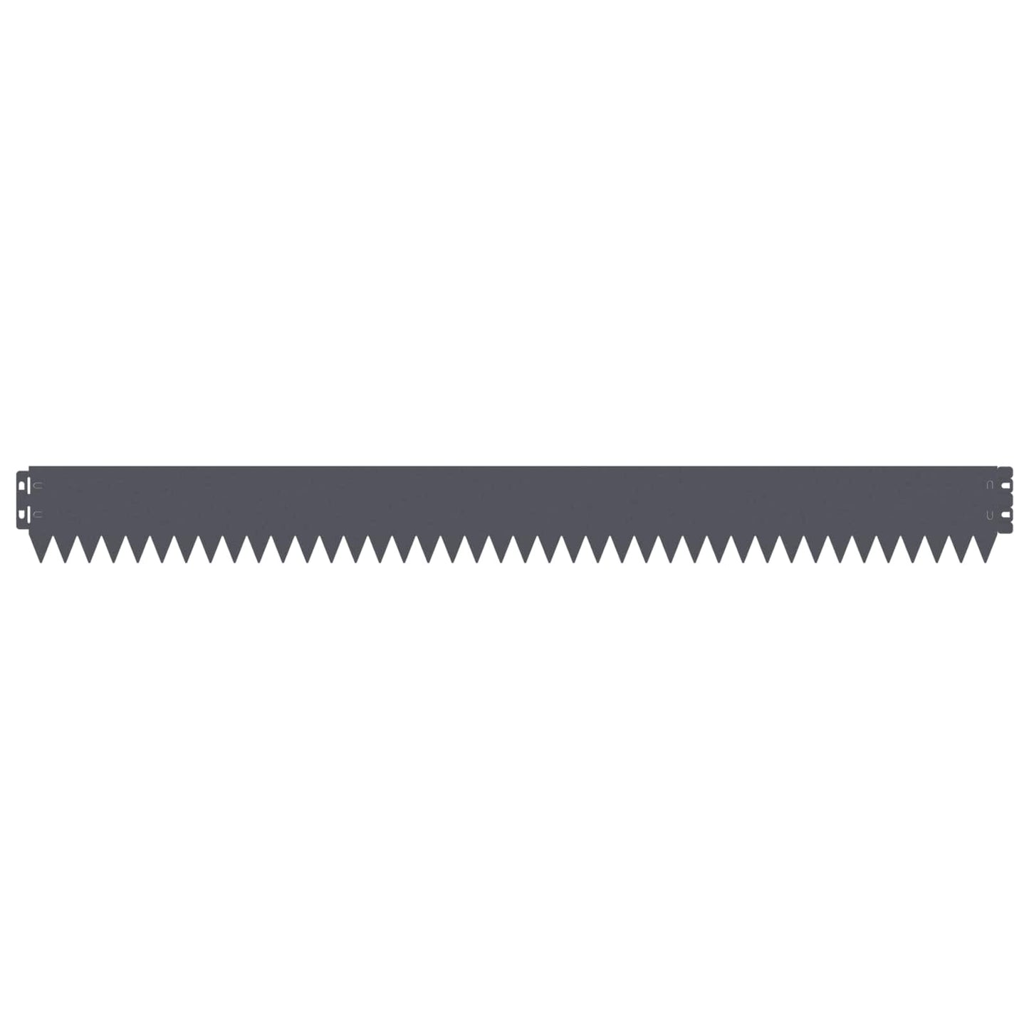 Gazonrand 20 pcs 103 x 10 cm Staal Antracietkleurig