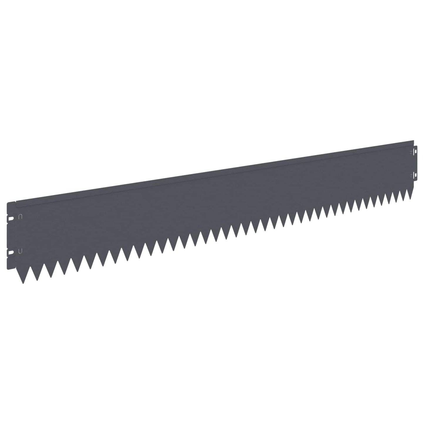 Gazonrand 20 st 103 x 15 cm Staal Antracietkleurig
