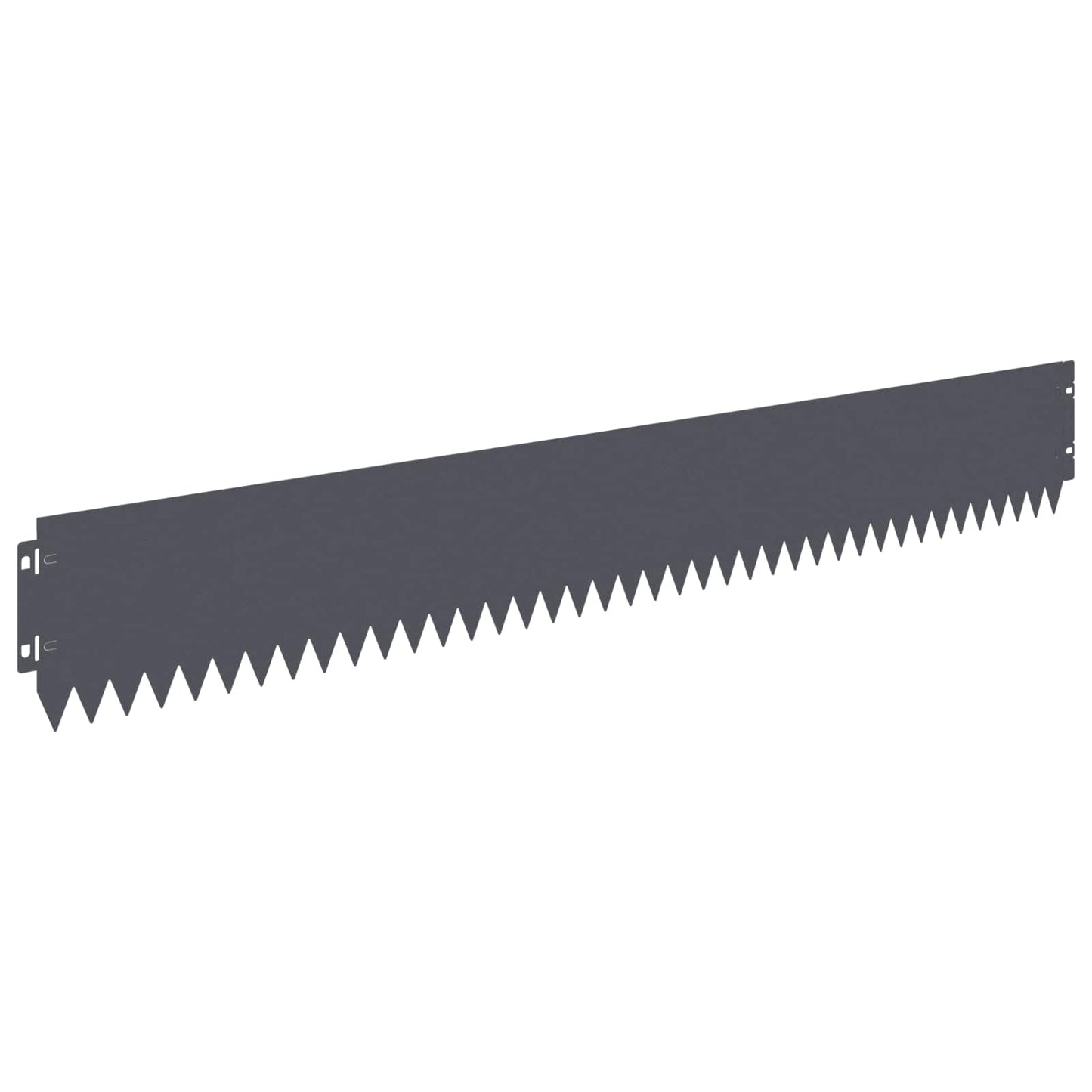 Gazonrand 30 st 103 x 15 cm Staal Antracietkleurig