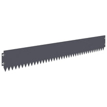 Gazonrand 30 st 103 x 15 cm Staal Antracietkleurig