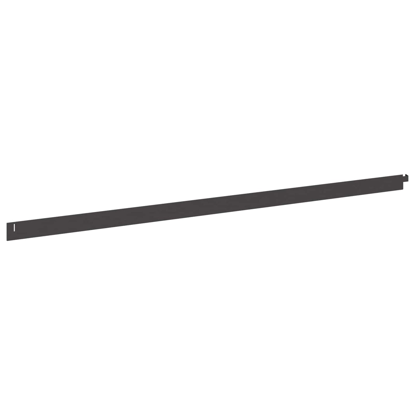 Gazonrand 10 pcs 102 x 4 x 4 cm Staal Zwart
