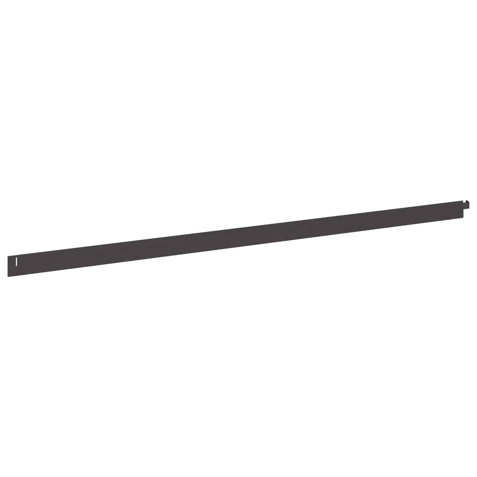 Gazonrand 10 pcs 102 x 4 x 4 cm Staal Zwart
