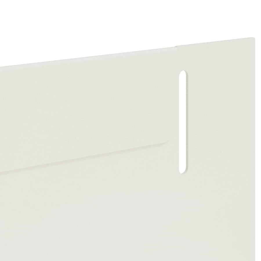 Gazonrand 20 pcs 102 x 4 x 4 cm Staal Wit