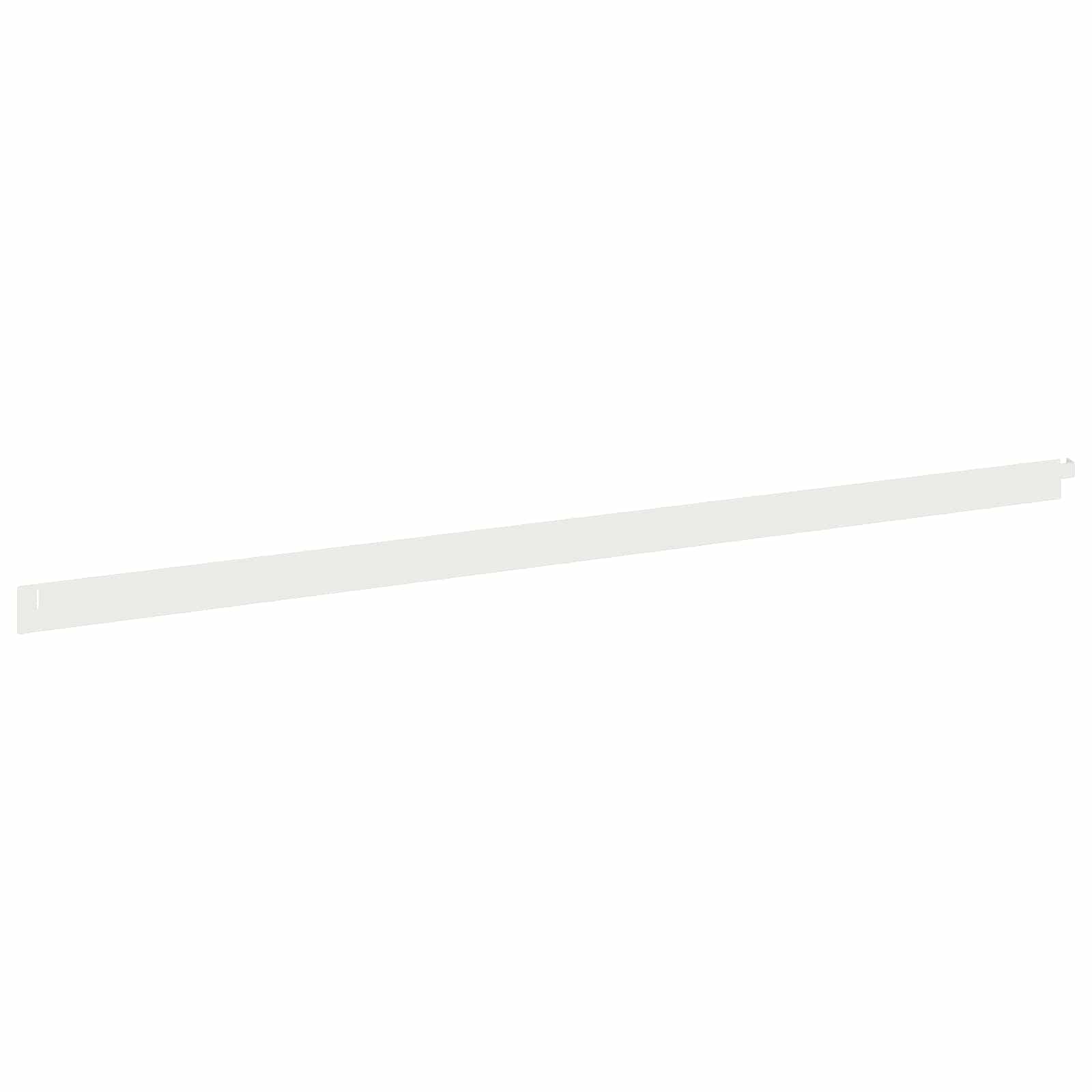 Gazonrand 20 pcs 102 x 4 x 4 cm Staal Wit