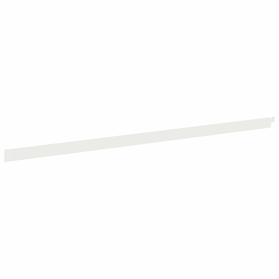 Gazonrand 20 pcs 102 x 4 x 4 cm Staal Wit