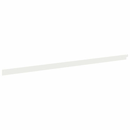 Gazonrand 30 pcs 102 x 4 x 4 cm Staal Wit